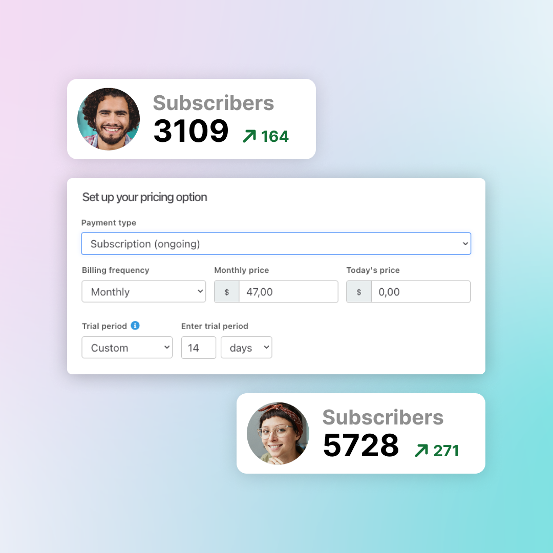 Subscriptions that keep paying.