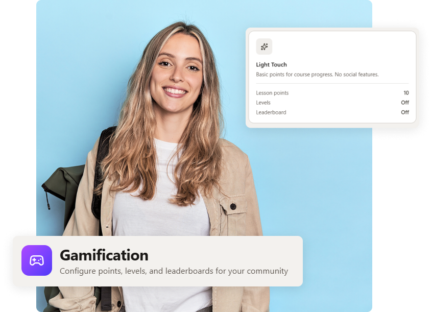 Two-tier gamification