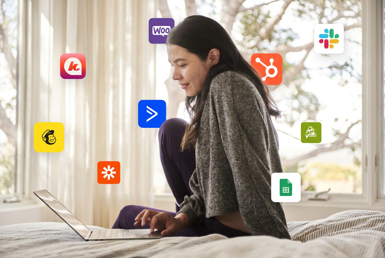 ThriveCart integrations showing connected apps and services